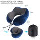 Pure Memory Foam U-Shape Neck Pillow with case