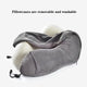 Pure Memory Foam U-Shape Neck Pillow with case