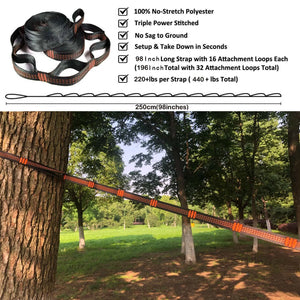 Parachute Hammock with Hammock Straps