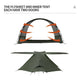 Ultralight Hiking Solo Tent Outdoor Backpack Tent