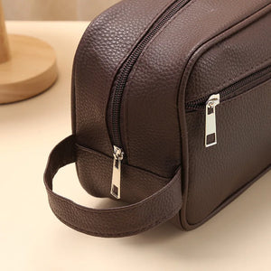 Leather Toiletry Bag